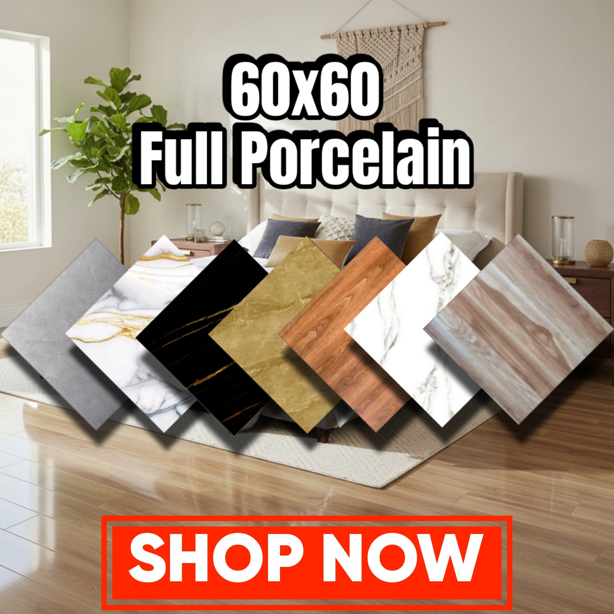 60x60 Full Porcelain Tile Collection