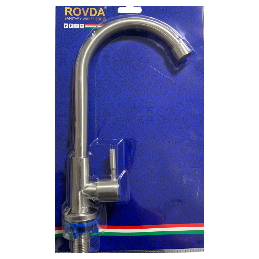 ROVDA Stainless Steel Kitchen Faucet – Single Lever