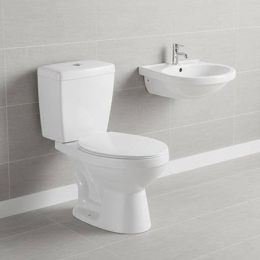 2-piece Toilet w/ washbasin SH-8530