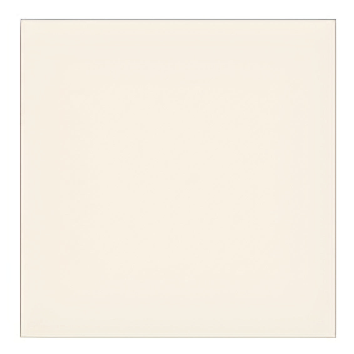FPG6001 Plain Ivory | 60x60 Porcelain Tiles Glossy