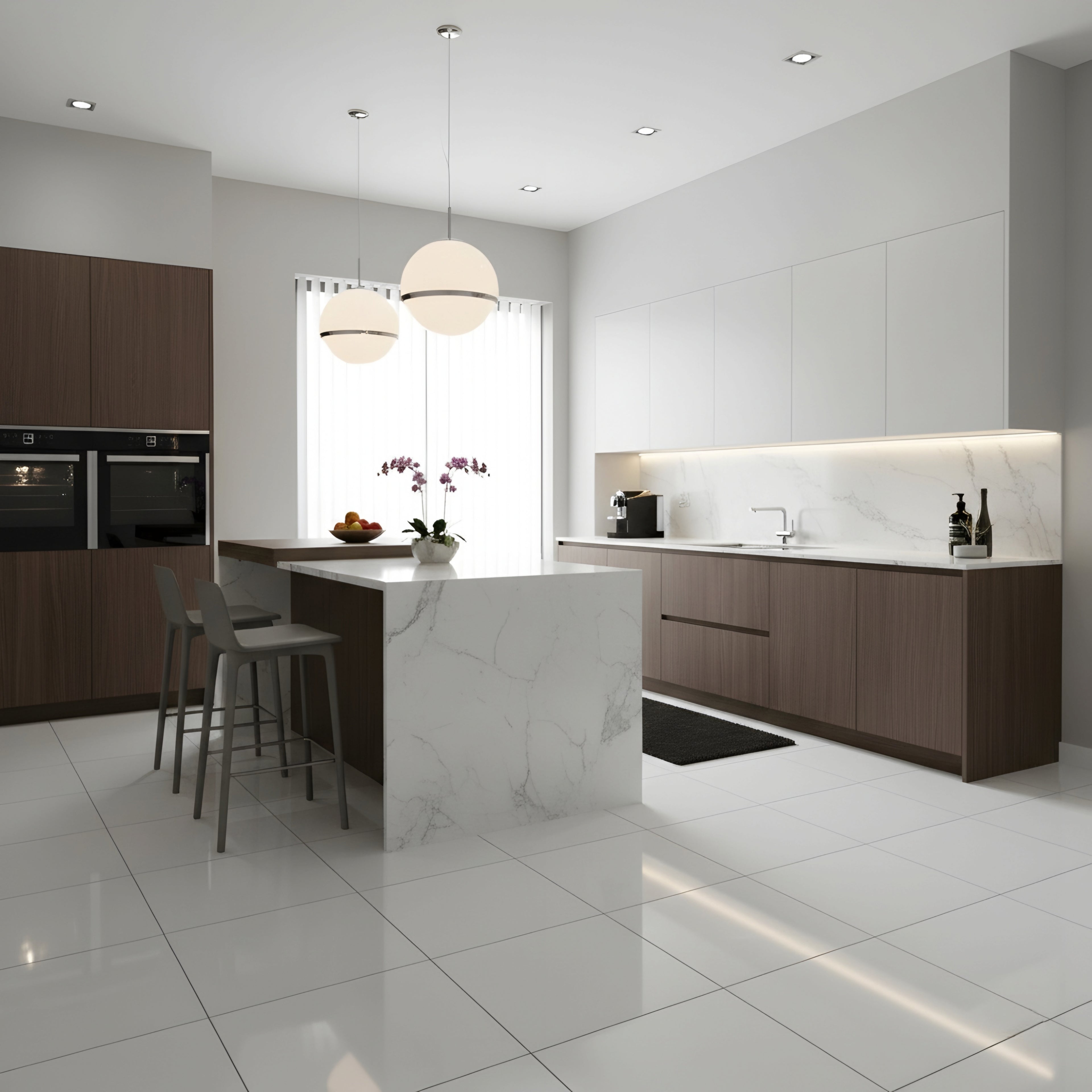 HPD6000 Arctic Glossy White | 60x60 Polished Porcelain Wall & Floor Tile