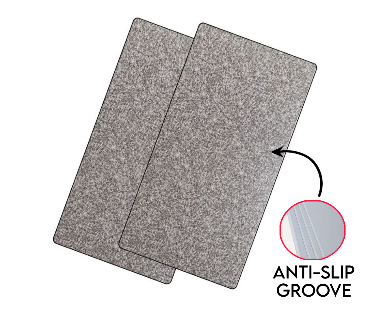 3608 Granite Frost | 30x60 Premium Ceramic Tile Rustic (Wall/Steps)