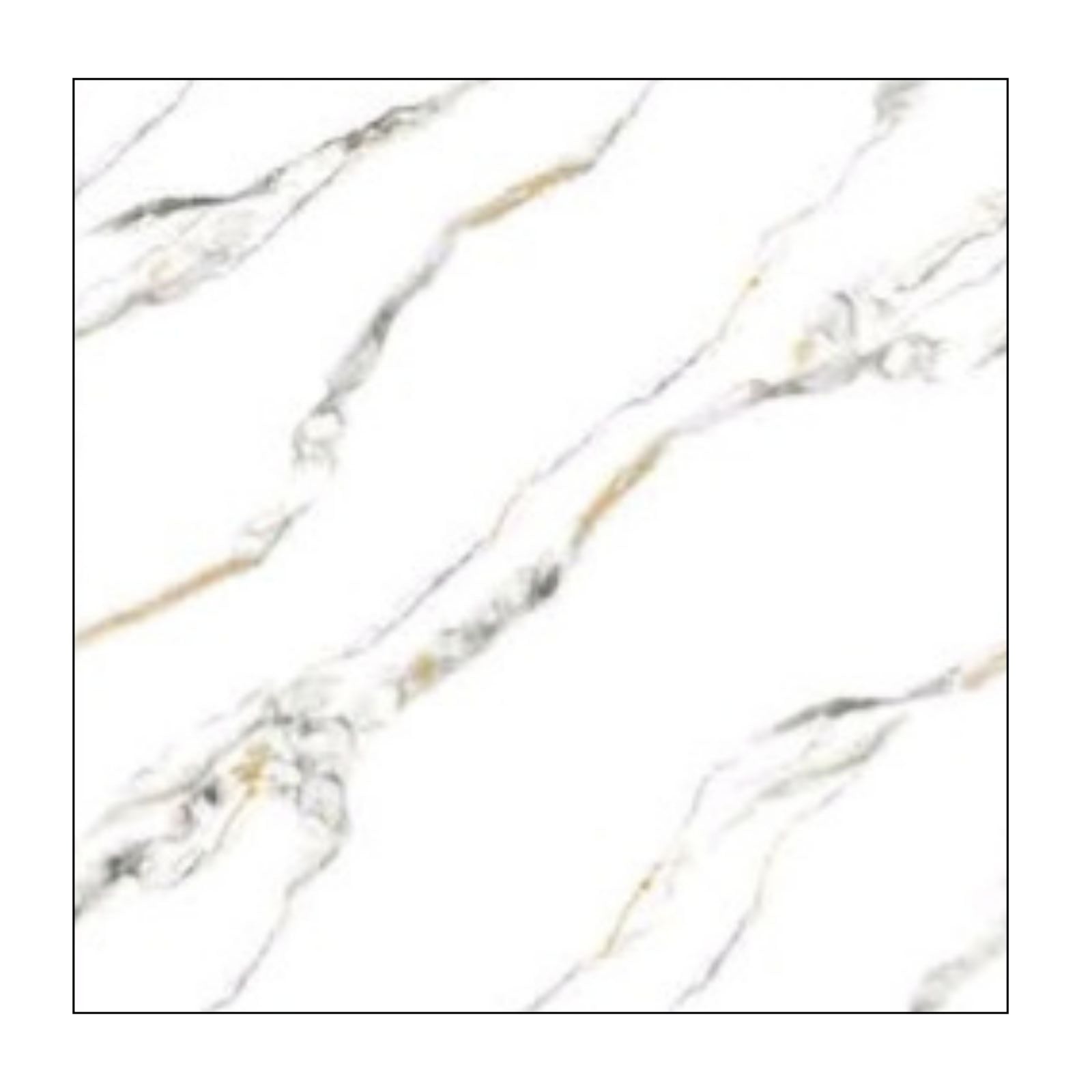HPD6607 - Luxe Calacatta Gold (60x60 Glossy Tiles)