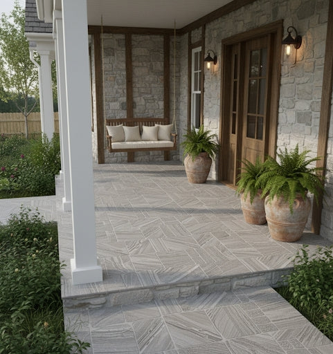 RFG6025 - Highland Cobble Grey Stone (60x60 Rustic Tiles)