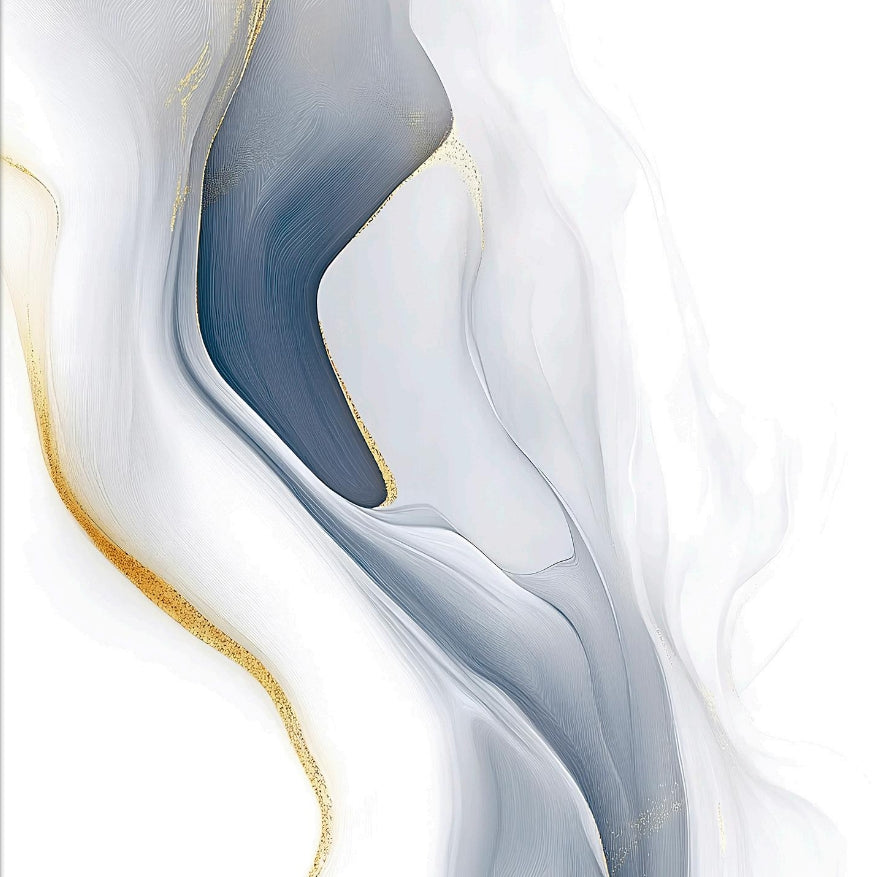 LTP6248 Celestial Flow Gold-Veined Art | 60x60 Vitrified Ceramic Tiles Glossy