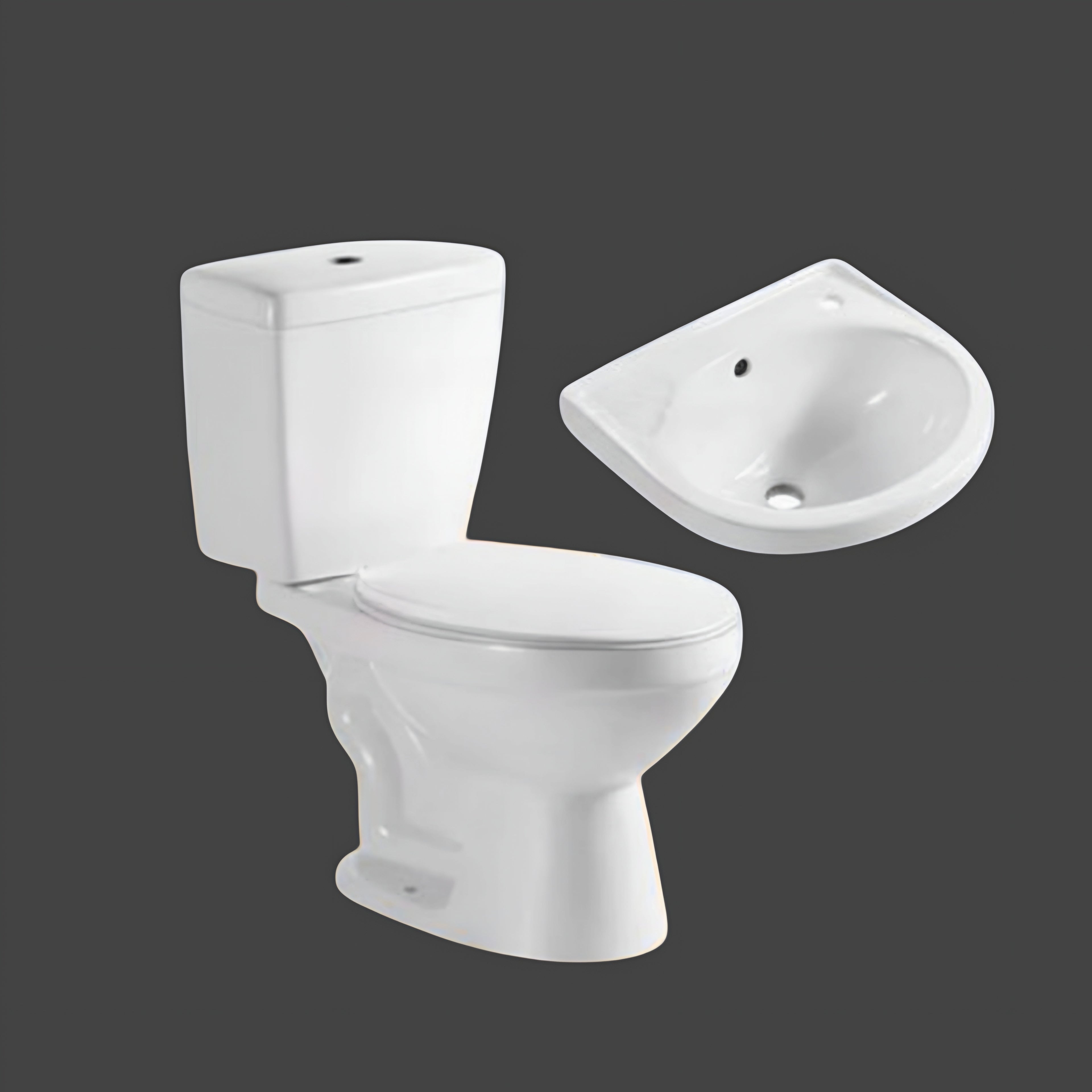 2-piece Toilet w/ washbasin SH-8530