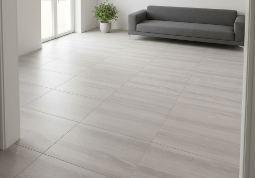 HDW6602 Ash Wood-Grain Tile | 60x60 Porcelain Tiles Glossy