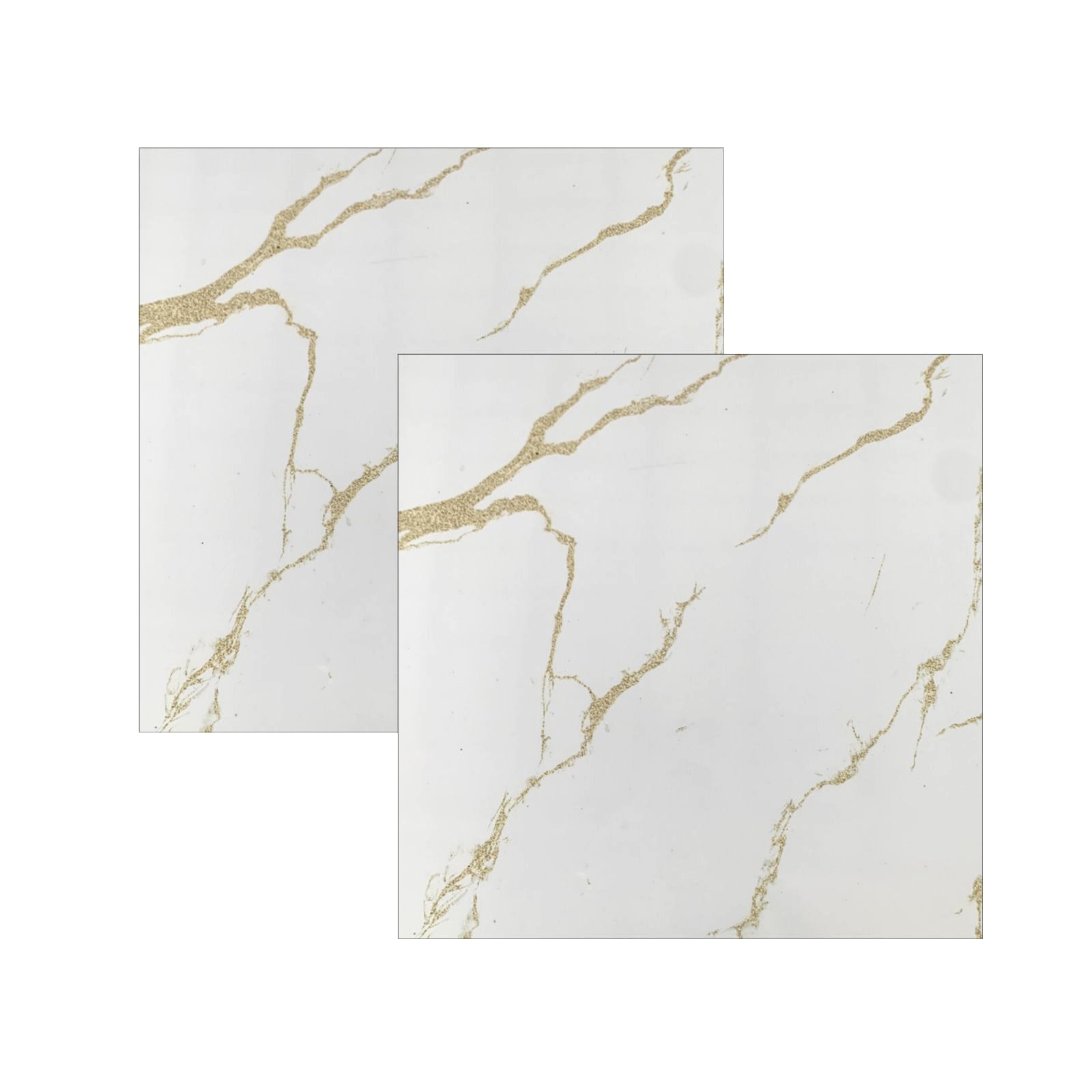 JMZ409 - Celestial Gold Marble | 40x40 Premium Ceramic Tiles Glossy
