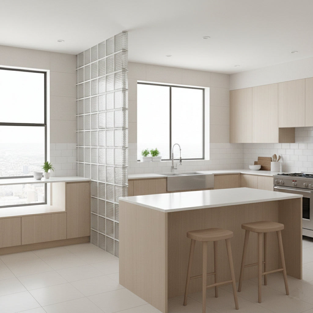 Glass Block - Parallel 190x190x80mm