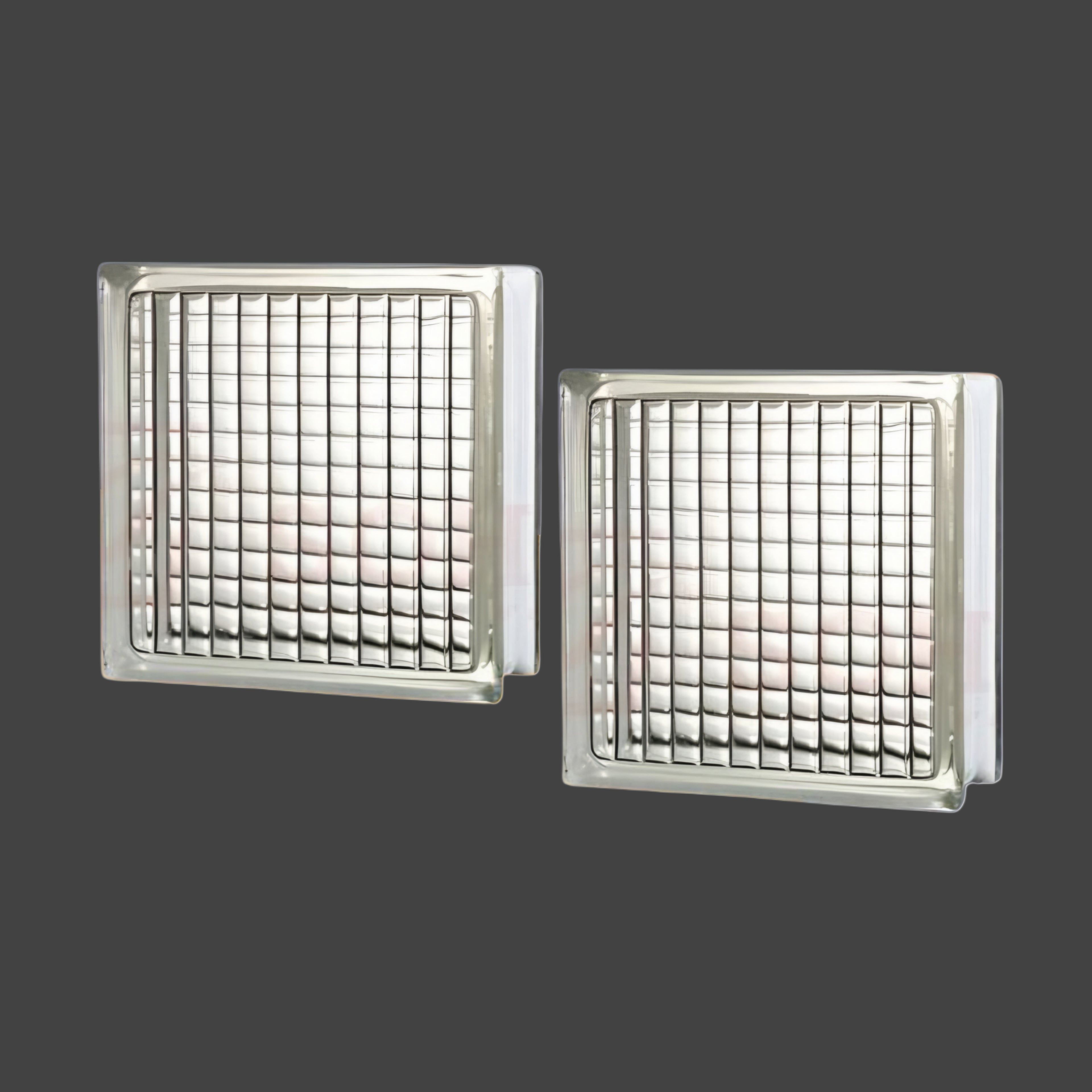 Glass Block - Parallel 190x190x80mm