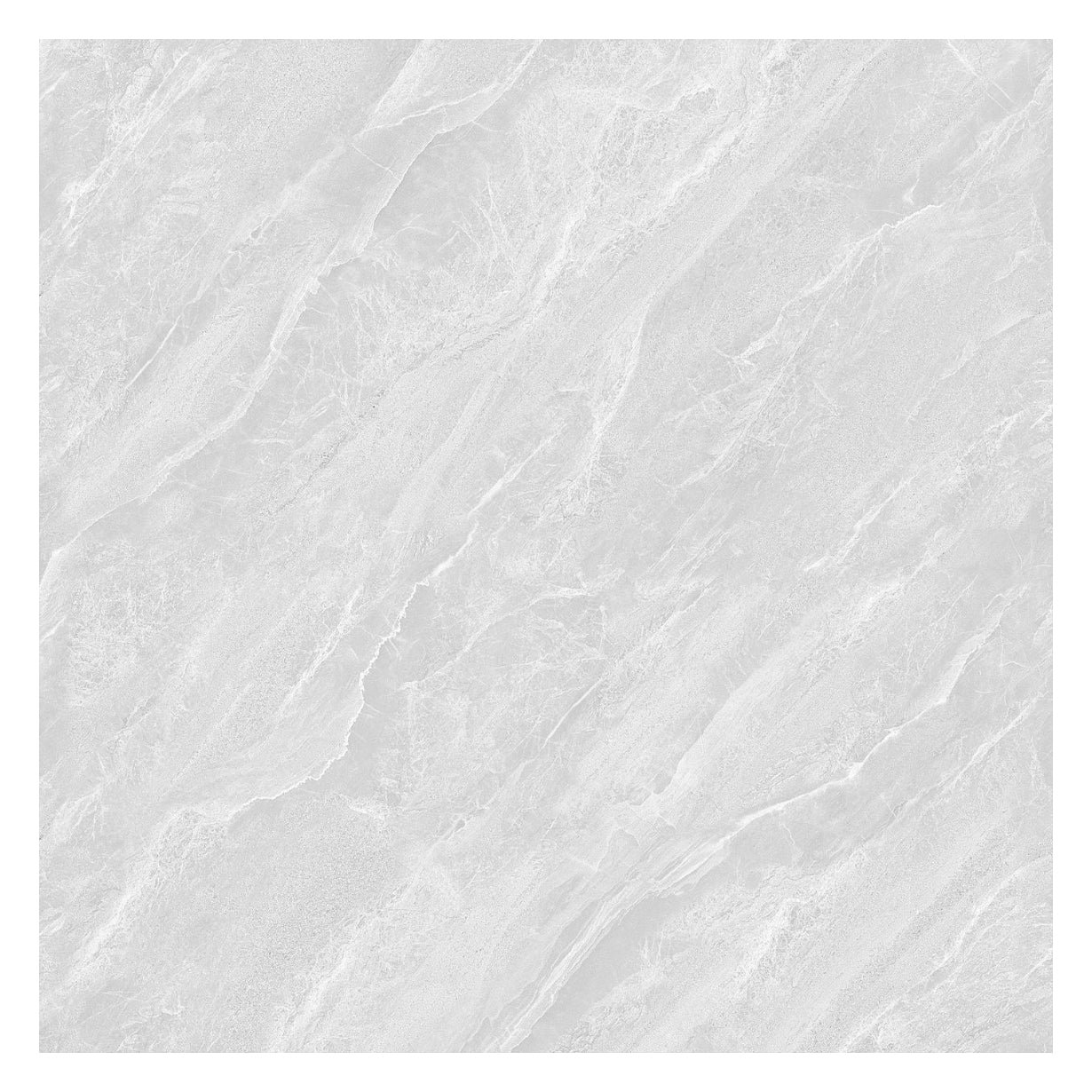 BMD65006 Arctic Mist Grey Marble-Effect | 60x60 Vitrified Ceramic Tiles Glossy
