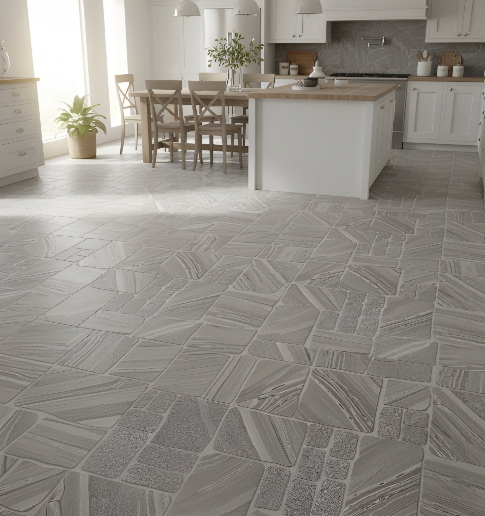 RFG6025 - Highland Cobble Grey Stone (60x60 Rustic Tiles)